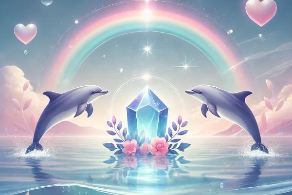 Fern-Heilkreise Delfin-Kristall und Göttin